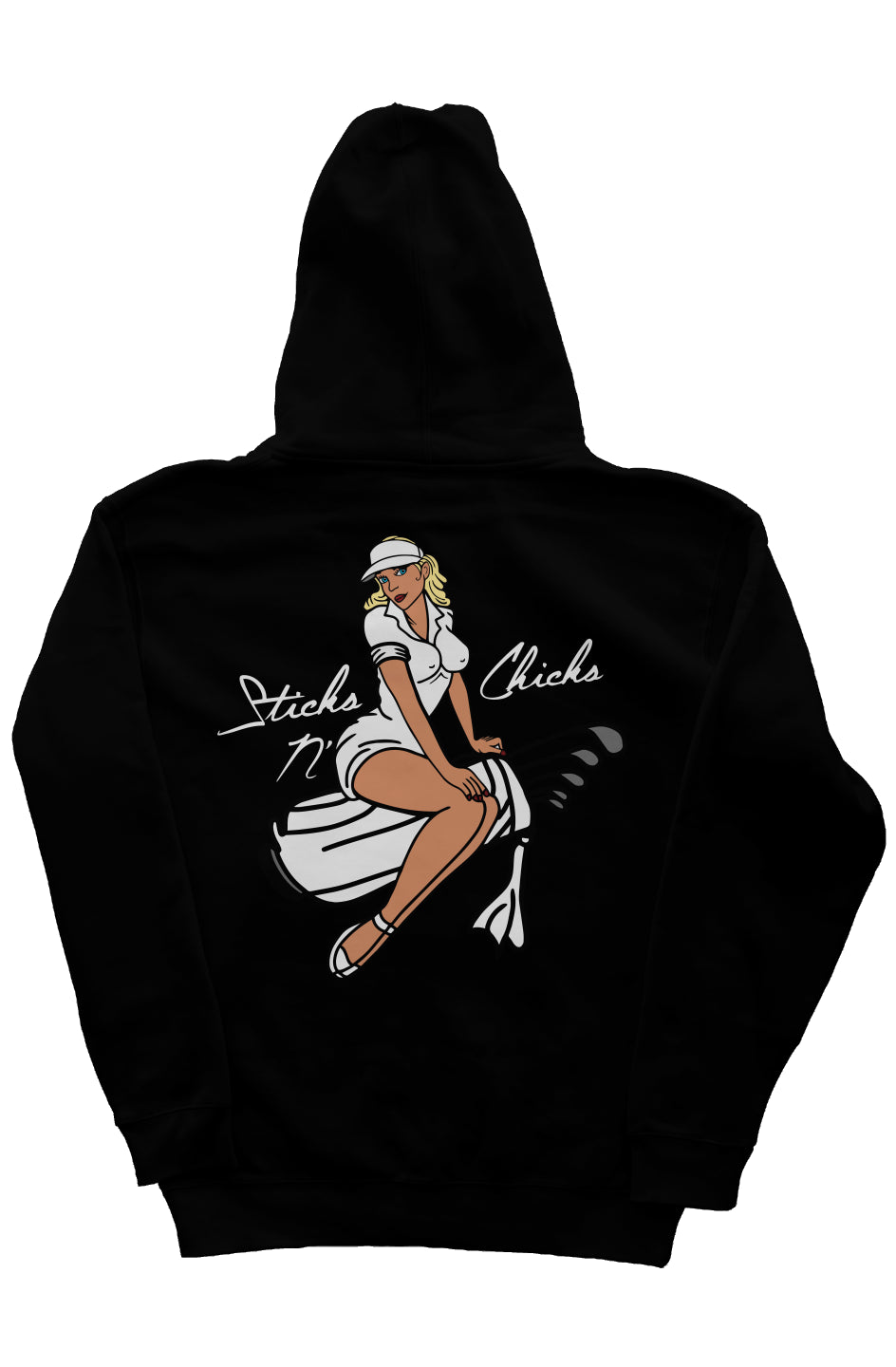 Sticks N Chicks Heavyweight Hoodie