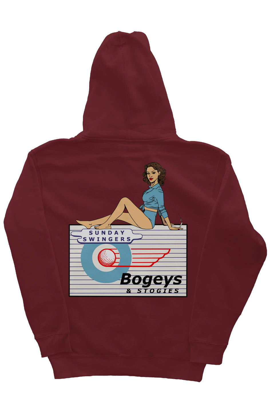 Bogeys N Stogies Heavyweight Hoodie