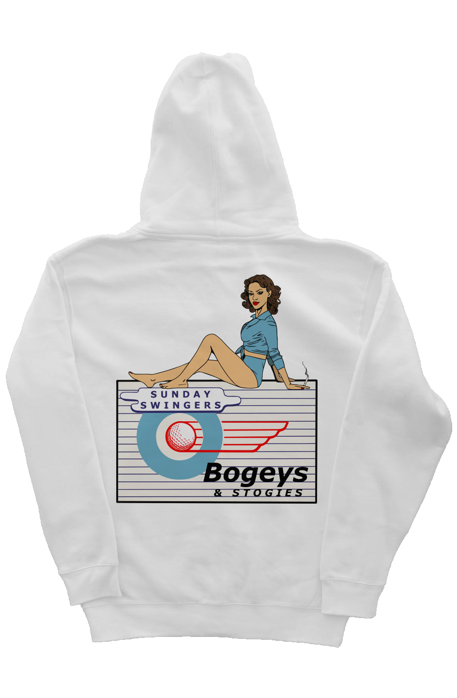 Bogeys N Stogies Heavyweight Hoodie