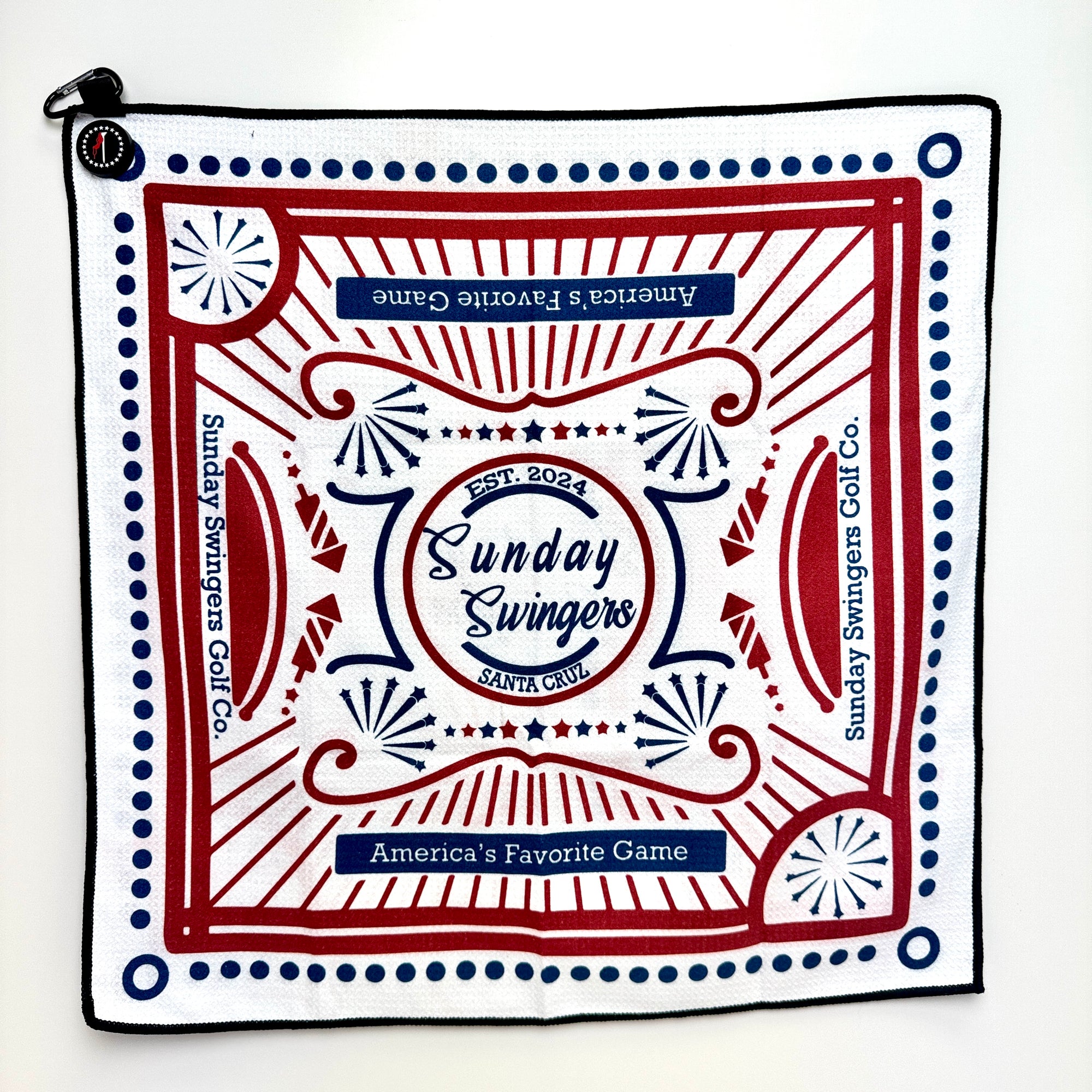 Sunday Swingers Golf Towel 